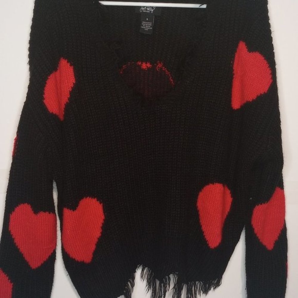 Cropped Lightweight Oversized Pullover Sweater Sm… - image 3